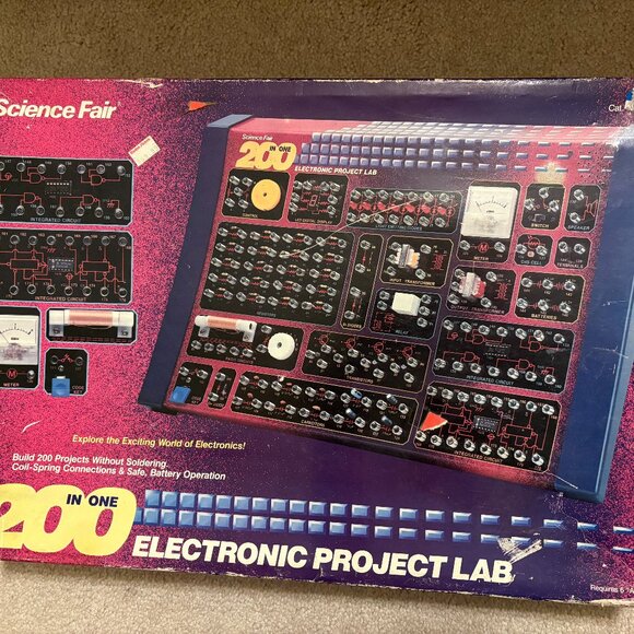 Science Fair Electronic Project Lab By Radio Shack 28-262 - Picture 1 of 8